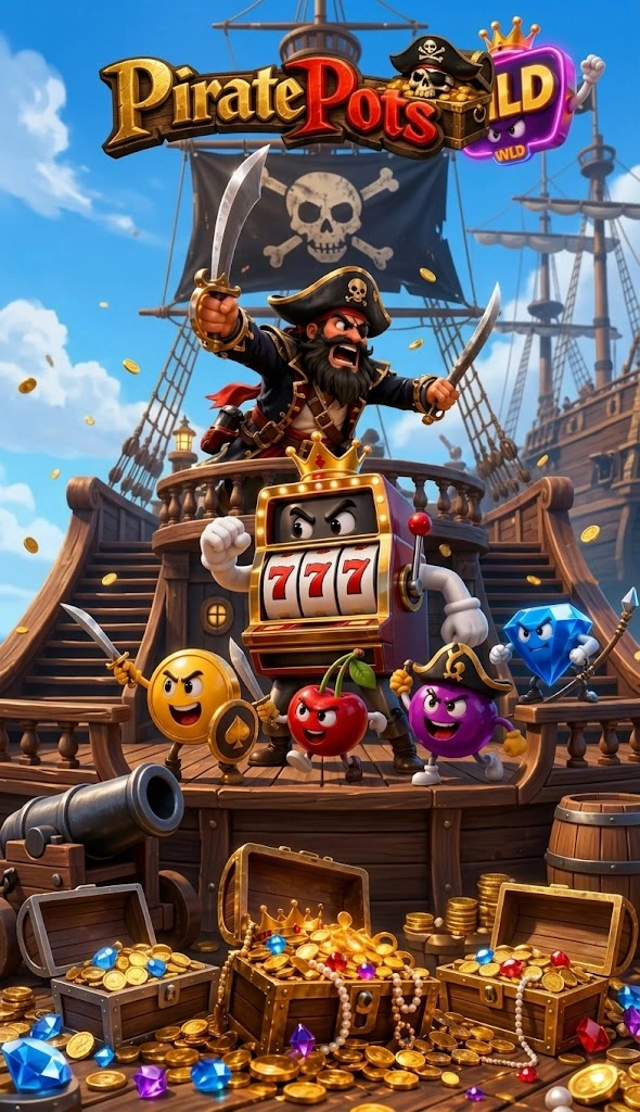 Vista previa de la landing de afiliado de Piratepots